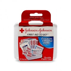 Johnson & Johnson Red Cross® First Aid to Go!® First Aid Kit ( Pack of 6 )