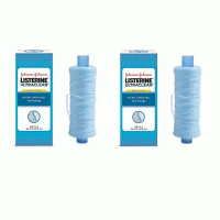 LISTERINE® Ultraclean Mint Shred-Resistant Dental Floss Refill- 44032 (No dispenser) Pack of 2