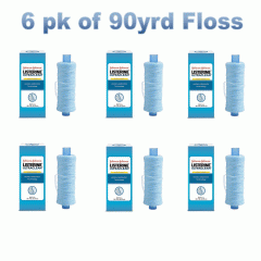 LISTERINE® Ultraclean Mint Shred-Resistant Dental Floss Refill- 44032 (No dispenser) Pack of 6