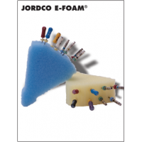 Jordco EndoRing II foam inserts combo blue/yellow 48/package