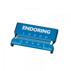 Jordco EndoRing Metal Ruler with Rubber stop lock