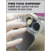Jordco Pure Floss Dispenser, Single Pure Floss Dispenser: 1 base, 1 tower assembly and 1 removable cutter cap