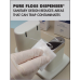 Jordco Pure Floss Dispenser, Single Pure Floss Dispenser: 1 base, 1 tower assembly and 1 removable cutter cap