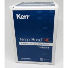 Kerr TempBond NE 50 Pack Temporary Dental Cement Zinc Oxide-NE NON EUGENOL Base Temp-Bond