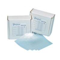 Keystone Pro-form soft EVA tray material 5"x5" .030 ( 1 mm) Super Clear 25 sheets/pack Stiff ( Retainer Trays )