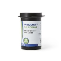 Blood Glucose Test Strips Prodigy® 50 Strips per Box No Coding Required For All Prodigy® Meters