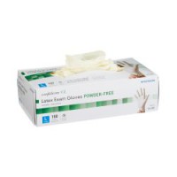 Exam Glove McKesson Confiderm® Large NonSterile Latex Standard Cuff Length Textured Fingertips Ivory Not Rated L