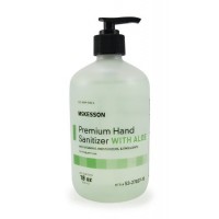 McKesson Hand Sanitizer with Aloe McKesson Premium 18 oz. Ethanol Gel Pump Bottle