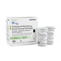Blood Glucose Test Strips McKesson TRUE METRIX® PRO 100 Strips per Box 06-R3051P-01 