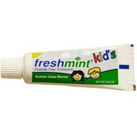 New World Imports Freshmint®kids Toothpaste Bubble Gum Flavor (0.85 oz. Tube), Box of 36
