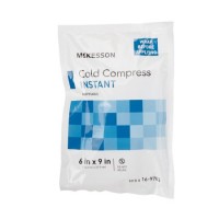 Instant Cold Pack McKesson General Purpose 6 X 9 Inch Plastic / Ammonium Nitrate / Water Disposable