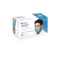 MEDICOM SAFE+MASK® TAILORMADE™ PROCEDURE EARLOOP MASK, ASTM Level 3