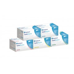 Medicom Safe Basics White Procedure Earloop Masks- ASTM Level 3 - 50/box
