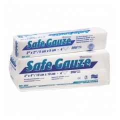 MEDICOM SAFEGAUZE® SPONGES - Sponge, 2" x 2", 4-Ply Non-Woven, Non-Sterile, 200/slv, 25slv/cs