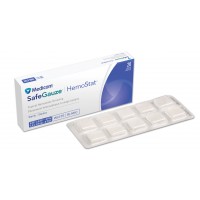 MEDICOM SAFEGAUZE HemoStat Topical Dental Dressing Sterile 20 / Box