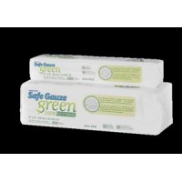 MEDICOM SAFEGAUZE® GREEN SPONGES - Non-Woven Sponge, 4" x 4", 200/slv, 10 slv/cs