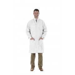 Medicom High Performance Lab Coat, lab jacket, White Frost, Medium, 12/bg