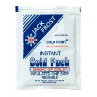 CARDINAL HEALTH JACK FROST™ INSTANT REUSABLE COLD PACK ( Ice Pack ) - Junior Cold Pack, 5" x 7", 24/cs