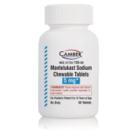 Camber Montelukast Sodium Chewable Tablets, 5 mg, 30 Tablets 