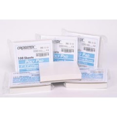 Crosstex Mixing Pads- Poly Coated, Poly Pads, 100/Box (3"x6")