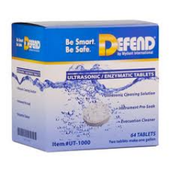 Defend Ultrasonic Enzymatic Tablets, 64 tabs/bx (Ultrasonic Enzyme)