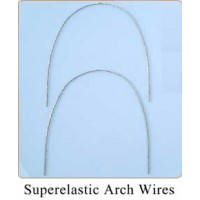 NiTi Wires Nickel Titanium Archwires, Round .018 LOWER, Pack of 10