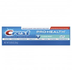Crest Pro-Health Toothpaste, Clean Mint, Travel Size, 0.85 Ounces / 24 Gram (Pack of 36)