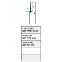 Osung Crown Anterior/ Proximal Cutting, Lingual Reduction Straight FG Shank 164-10EF4 (167 859EF 010) Extra Fine (Super Fine) Grit Diamond Bur 5/PK