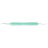 Dental Curette, Mini Gracey, Autoclavable Silicone Handle, 2CMGR1-2