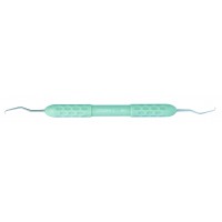 Dental Curette, Mini Gracey, Autoclavable Silicone Handle, 2CMGR1-2