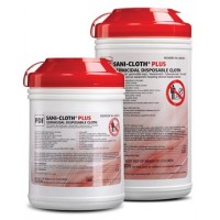 PDI Sani-Cloth Plus x-large 7.5" x 15" 65/canister