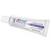 P&G DISTRIBUTING CREST TOOTHPASTE - Crest 3D White Brilliance Toothpaste - Vibrant Peppermint - .85oz Tube