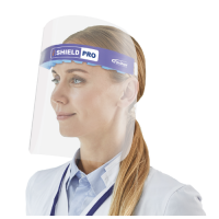 Pac-Dent IShield™ Pro Disposable Face Shield, vented with adjustable clip