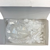 Plasdent, White, Plastic Bib Clips, 24 PCS/BOX