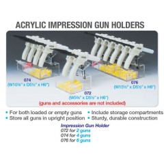  Premium Plus Impression Gun Holder for 6 Guns​