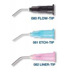  Premium Plus Disposable Flowable Composite Tips (100 pcs/ pack) - Flow Tips, Black