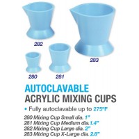  Premium Plus Autoclavable Acrylic Mixing Cup (1 pc) - Small
