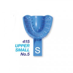  Premium Plus Disposable Impression Trays with Rim Lock (10 pcs) - Upper Small