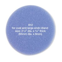  Premium Plus Disposable Round Endo Cushions - Large, 2.5" Diameter (50 pcs)