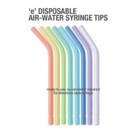  Premium Plus Disposable Air-Water Syringe Tips Opaque Color without Core - Assorted Colors - 250/pcs