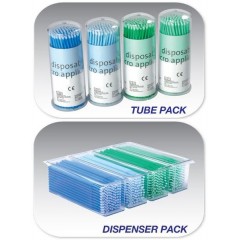  Premium Plus Micro Applicators, Ultrafine Tip, Dispenser Pack, 4x100 pcs/box