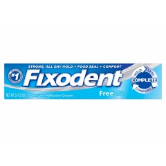 P&G Fixodent Denture Adhesive Cream Complete Free, 1.4 oz