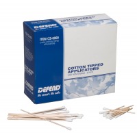 DEFEND Cotton Tipped Applicators 3" 100/bx