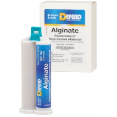 DEFEND Alginate Substitute 6 Cartrige/Box  w/ 12 pink mixing tips.