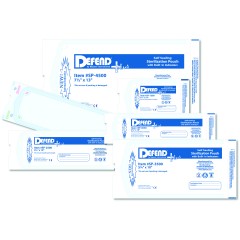 DEFEND PLUS Self Sealing Sterlization Pouches 2.25" X 4"