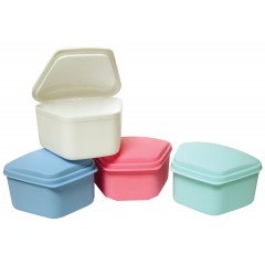 Defend Denture Boxes 12/pkg  Asst colors  