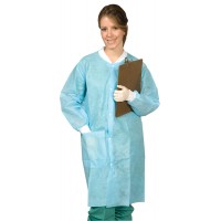 DEFEND Disposable Lab Coats, 10/bag (Large)