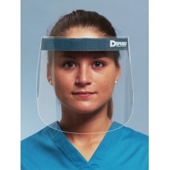 DEFEND Face Shields-1/2 Shield 25/Box