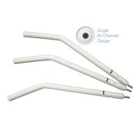 PacDent TruTip Air/Water Syringe Tips, White with metal core, 150/pk