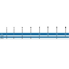 PacDent Most Popular Carbide Burs- RA 8, 100/pk